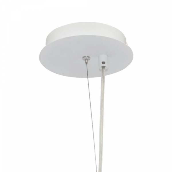 PENDENTE SPIROS D 48CM X 48CM 1XE27 127V / 220V BRANCO - EY003 - 3