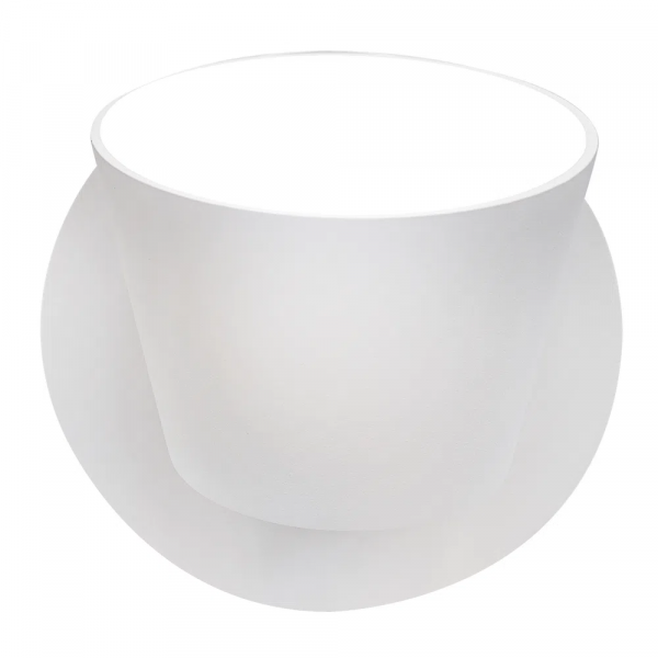 ARANDELA MEERA BRANCO (D)12CM (A)12CM 1X6W 3000K 240LM - ARANDELA MEERA BRANCO (D)12CM (A)12CM 1X6W 3000K 240LM - 2