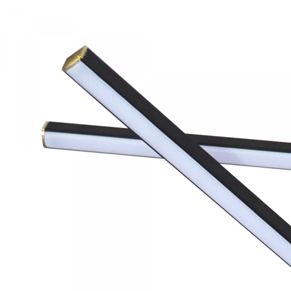 PENDENTE MOB 60CM X 53CM X 57CM 3 X LED 10W 127V / 220V DOURADO E PRETO - EY002 - 2
