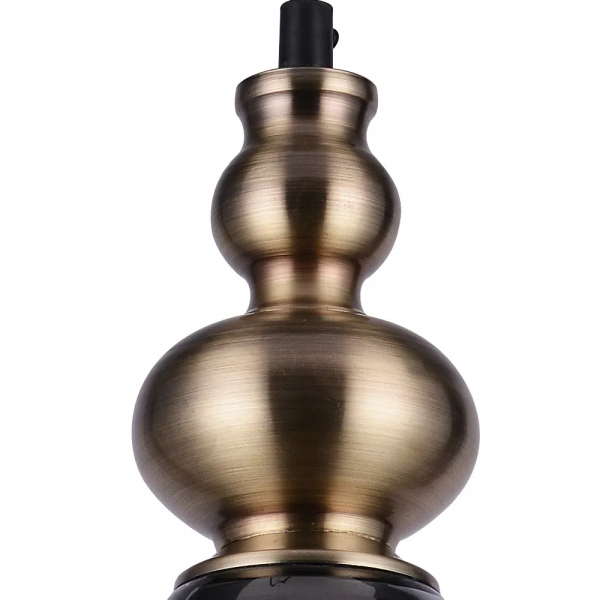 PENDENTE THAN BRONZE E FUME (D)16CM (A)31CM 1XE27 40W - FO006S - 2