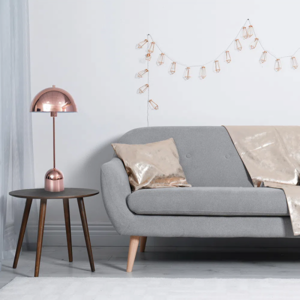 ABAJUR GLO COBRE (D)30CM (A)50CM 1XE27 40W - GL014E - 2