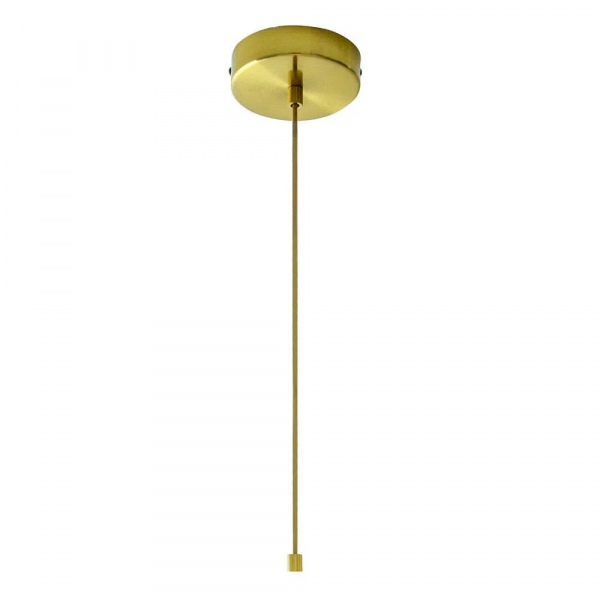 PENDENTE PINGO BRONZE E BRANCO (D)18CM (A)49CM 1XG9 25W - TR001 - 2