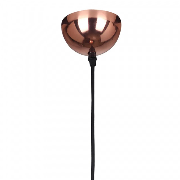 PENDENTE COPPER COBRE E PRETO (D)50CM (A)48CM 1XE27 40W - XN005 - 1