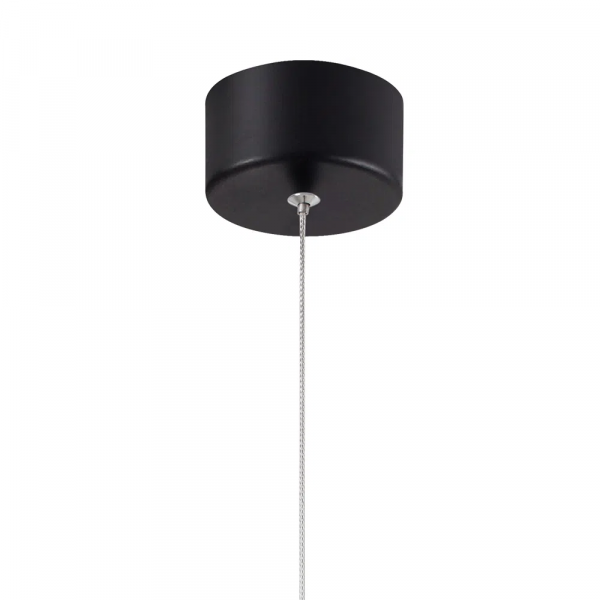 PENDENTE CORDEL PRETO (D)15CM (A)13CM 5W + 2W 2700K 350LM - CD013 - 1