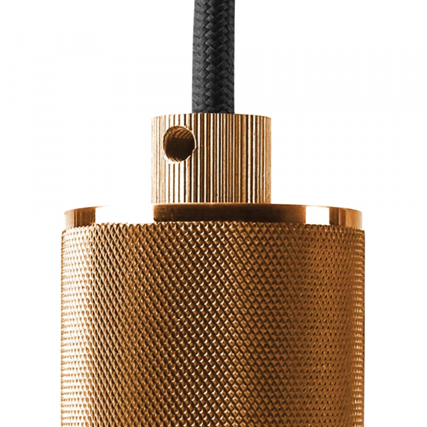 PENDENTE SOCKET D 5CM X 6CM 1XE27 127V / 220V COBRE - DA002A - 3