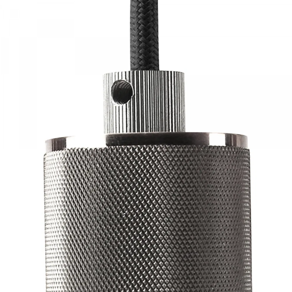 PENDENTE SOCKET D 5CM X 6CM 1XE27 127V / 220V CROMADO - DA002C - 3