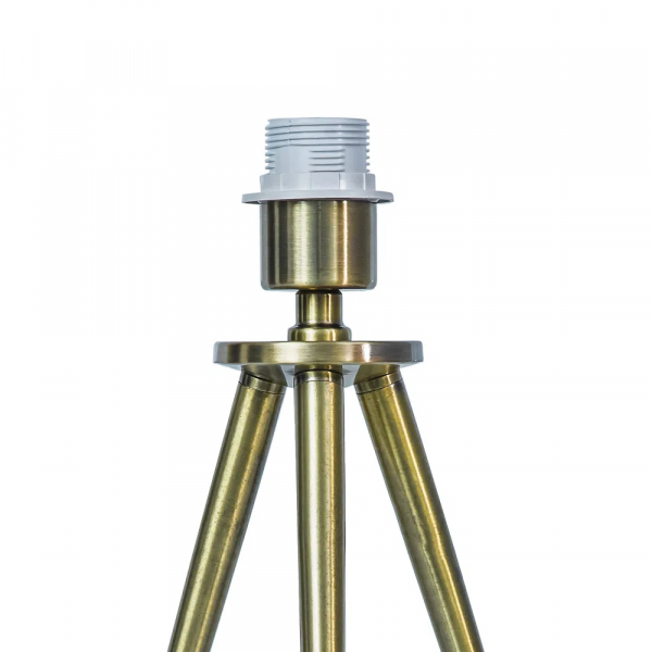 BASE PARA ABAJUR ALLEGRO BRONZE (D)26CM (A)42CM 1XE27 40W - GL013G - 4