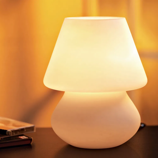 ABAJUR DISC BRANCO (D)15CM (A)18.5CM 1XE27 40W - HB820 - 4