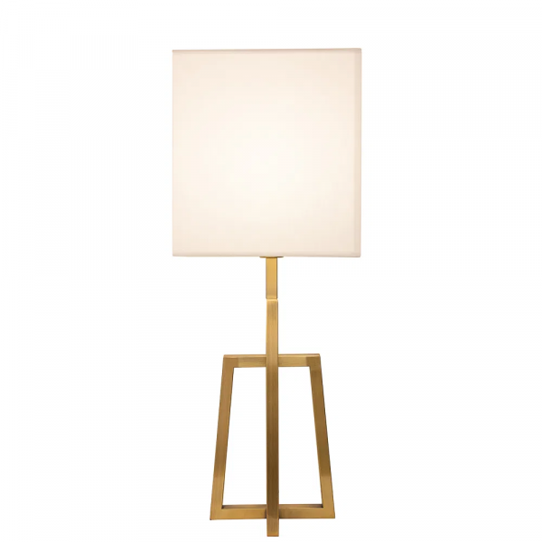 BASE PARA ABAJUR VENETO DOURADO (C)22CM (L)18CM (A)52.5CM 1XE27 40W - MI004 - 3