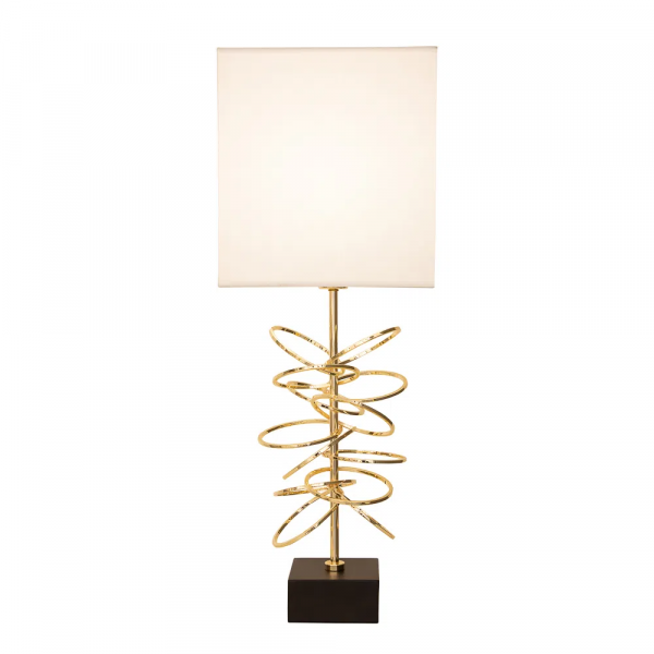 BASE PARA ABAJUR VENETO DOURADO (D)13CM (A)54CM 1XE27 40W - MI003 - 3