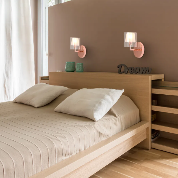 ARANDELA MAISON COBRE E TRANSPARENTE (C)14CM (L)12CM (A)19.5CM 1XG9 40W - MO0016E - 4