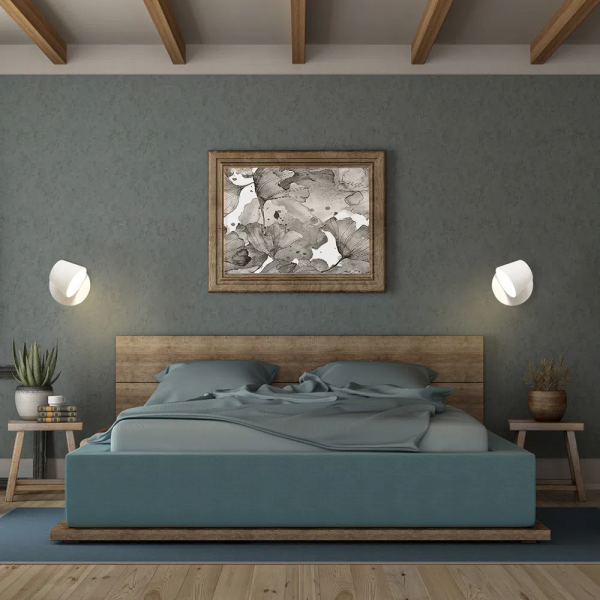 ARANDELA MEERA BRANCO (D)12CM (A)12CM 1X6W 3000K 240LM - ARANDELA MEERA BRANCO (D)12CM (A)12CM 1X6W 3000K 240LM - 5