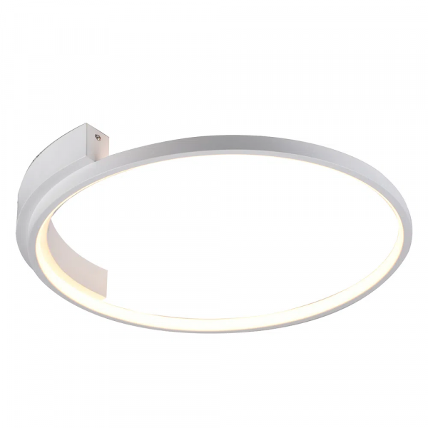 PLAFON DE SOBREPOR BAMBOLE BRANCO (D)50CM (A)6CM 1X30W 3000K 2035LM - FO026LW