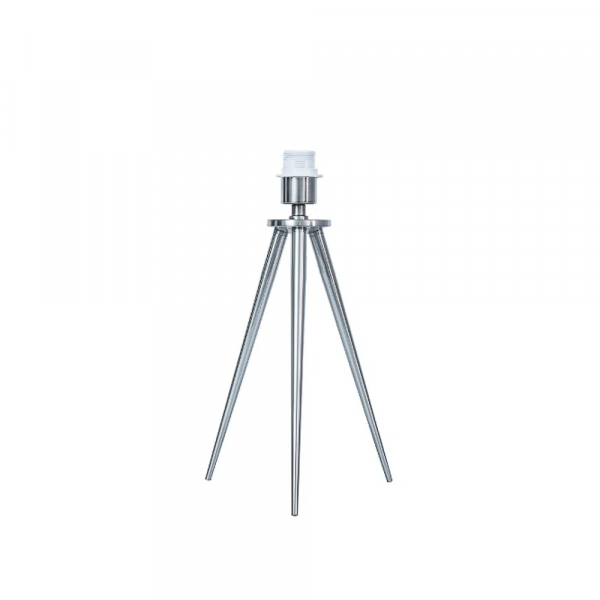 BASE PARA ABAJUR ALLEGRO NIQUELADO (D)26CM (A)42CM 1XE27 40W - GL013N