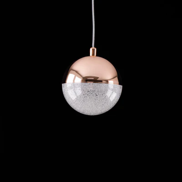 Pendente Media Luna Cobre e TR LED 6W - HM003E - 5