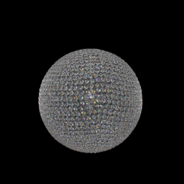 Lustre Tribeca d 60cm X 60cm 8xg9 127v / 220v Cromado e Transp - AQ010L