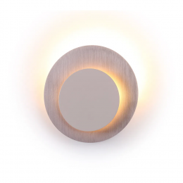 ARANDELA ECLIPSE DOURADO E BRANCO (D)16CM (A)6CM 1X4W 2700K 200LM - CD010