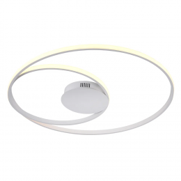 PLAFON DE SOBREPOR ORBITA BRANCO (D)54 +30CM (A)2CM 1X35W 3000K 2060LM - GD007SW