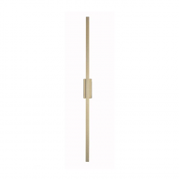 ARANDELA / PLAFON TEC DOURADO E BRANCO (C)90CM (L)2CM 1X15W 3000K 980LM - GD011LG