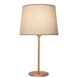 ABAJUR NAIF COBRE (D)20CM (A)44CM 1XE27 BULBO MAX 40W IP20 (SOMENTE BASE) - GL005E