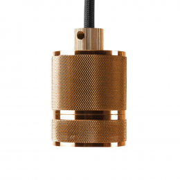PENDENTE SOCKET D 5CM X 6CM 1XE27 127V / 220V COBRE - DA002A