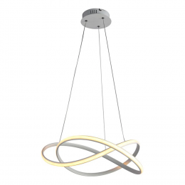 PENDENTE NODO BRANCO (D)50CM (A)15CM 1X36W 3000K 1188LM LED - HM020W