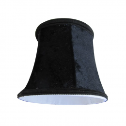 CUPULA MINI PRETO (D)12.5CM (A)11CM - HU051B