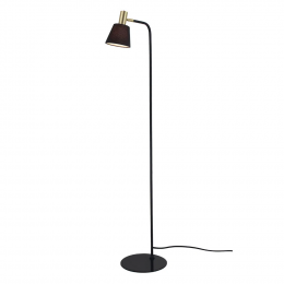 COLUNA PIPE DOURADO E PRETO (D)12CM (A)139CM 1XE14 40W - ME003