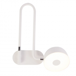 ARANDELA MUFFIN BRANCO (C)3,6CM (L)29,8CM (A)34,3CM 1X12W 3000K 800LM LED