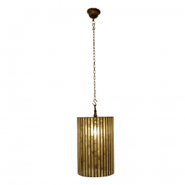 PENDENTE SHIVA D 30CM X 62CM 1XE27 127V / 220V OURO VELHO - PEI0035GDF