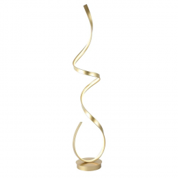 COLUNA FLUIRE DOURADO (D)23CM (A)140CM 1X30W 3000K 1500LM - SB003