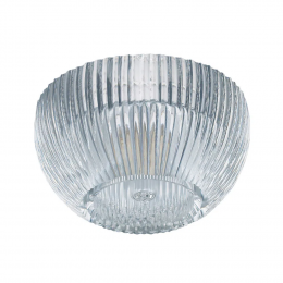 SPOT DE EMBUTIR D 10CM X 5.5CM 1XG4 127V / 220V CROMADO E TRANSP - YD1030