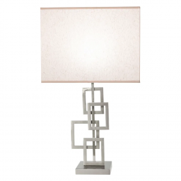 BASE PARA ABAJUR BALANCE NICKEL (C)19CM (L)16CM (A)48CM 1X40W E27