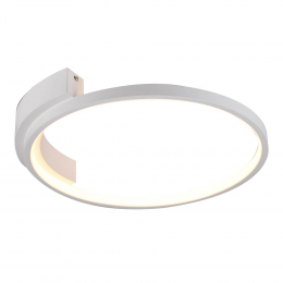 PLAFON DE SOBREPOR BAMBOLE BRANCO (D)40CM (A)6CM 1X24W 3000K 1343LM - FO026SW