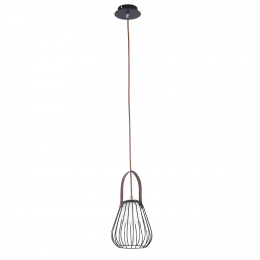 PENDENTE LAMP DOURADO E PRETO E BRANCO (D)18CM (A)22CM 1XG9 40W - ML002B