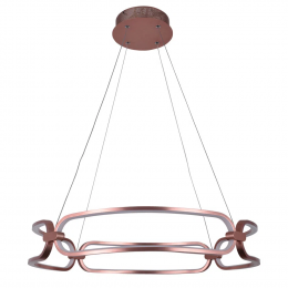 PENDENTE LUMINA ROSE GOLD (D)60CM (A)9.5CM 1X50W 3000K 2500LM - BB007E