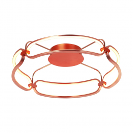 PLAFON DE SOBREPOR LÚMINA ROSE GOLD (D)60CM (A)17CM 1X45W 3000K 2250LM - BB016LE
