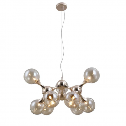 PENDENTE MOL DOURADO E CHAMPAGNE (D)60CM (L)30CM (A)40CM 9XG9 225W - OD040