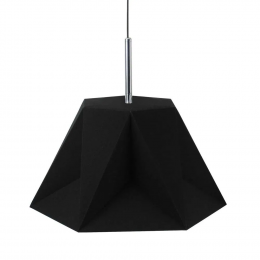 PENDENTE POLI 47CM X 40CM X 37CM 1XE27 127V / 220V CROMADO E MARROM - CC005B
