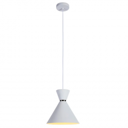 PENDENTE SET BRANCO E NICKEL (D)23CM (A)23CM 1X40W E27
