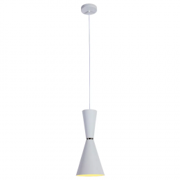PENDENTE SET BRANCO E NICKEL (D)18CM (A)41,5CM 1X40W E27