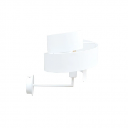 ARANDELA SPIROS D 25CM X 20CM 1XE27 127V / 220V BRANCO - EY004