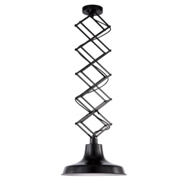 PENDENTE TRATTO PRETO (D)36CM (A)16.5CM 1XE27 40W - OP027