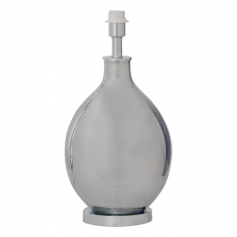 BASE PARA ABAJUR VENETO CROMADO (D)26.2CM (A)51.2CM 1XE27 40W - WR003