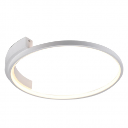 PLAFON DE SOBREPOR BAMBOLE BRANCO (D)50CM (A)6CM 1X30W 3000K 2035LM - FO026LW