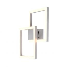 ARANDELA / PLAFON TEC BRANCO (C)41CM (L)41CM (A)4CM 1X45W 3000K 2450LM - GD010W