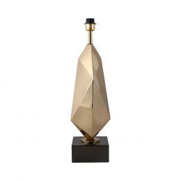BASE PARA ABAJUR VENETO DOURADO (D)13CM (A)53.5CM 1XE27 40W - MI001