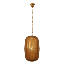 PENDENTE MADRAS D 28CM X 53CM 1XE27 127V / 220V COBRE - PEI0020GCO