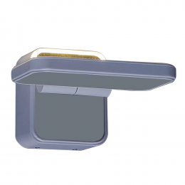ARANDELA CELL 13CM X 13CM X 14CM 1 X LED 4W 127V / 220V BRANCO - W1899