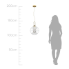 Pendente Ghianda Dourado P/ 1x 3W 3000K AC007E - 6